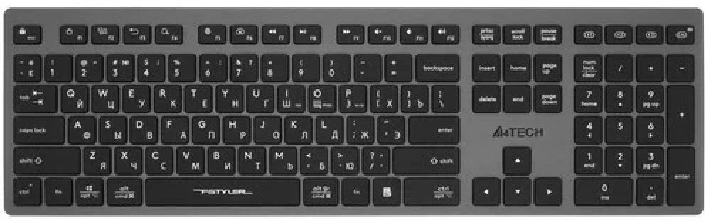 Клавиатура A4Tech Fstyler FBX50C серый купить,NaN