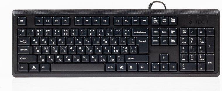 Клавиатура A4Tech KR-92 черный купить,NaN
