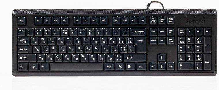 Клавиатура A4Tech KR-92 черный купить,NaN
