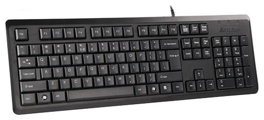Клавиатура A4Tech KR-92 черный купить,NaN