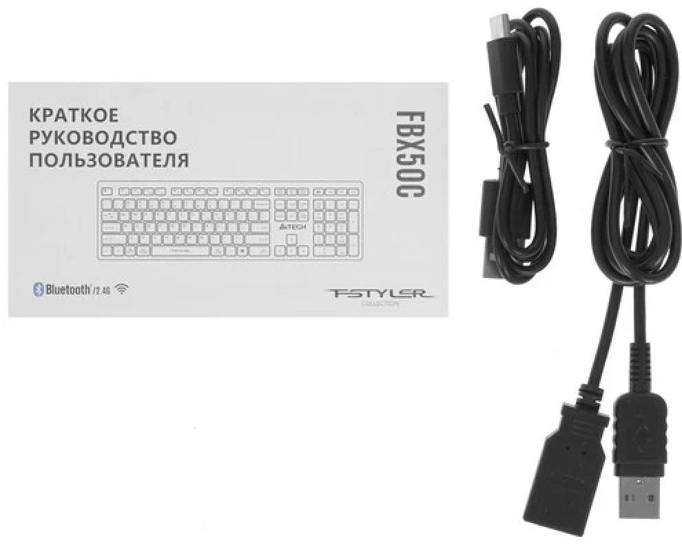 Клавиатура A4Tech Fstyler FBX50C серый купить,NaN