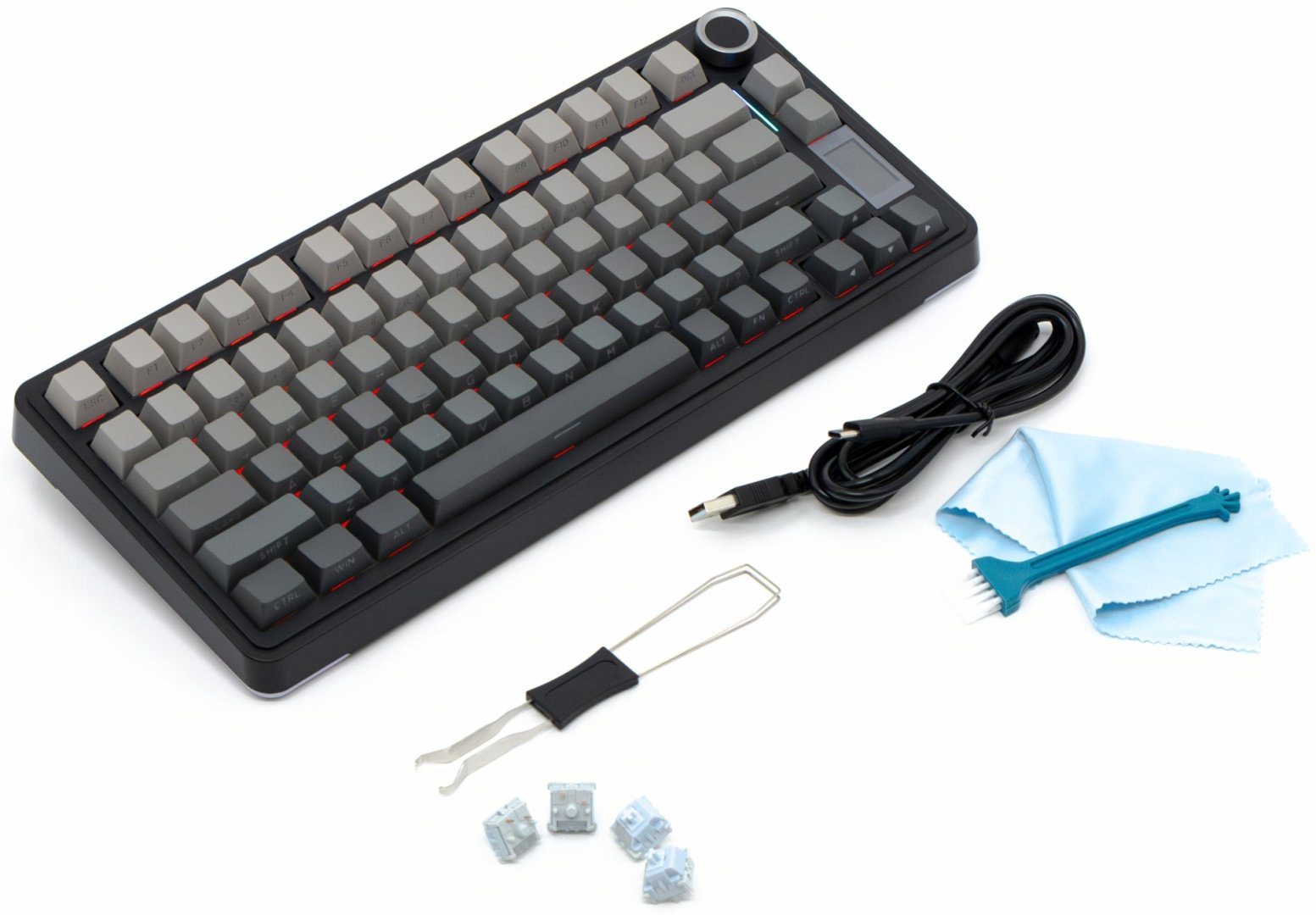 Клавиатура AULA S75 Pro черный купить,32990