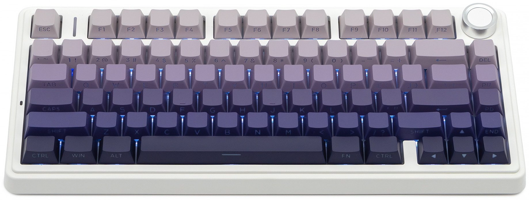 Клавиатура AULA F75 Pro-Gradient Purple фиолетовый купить,20990