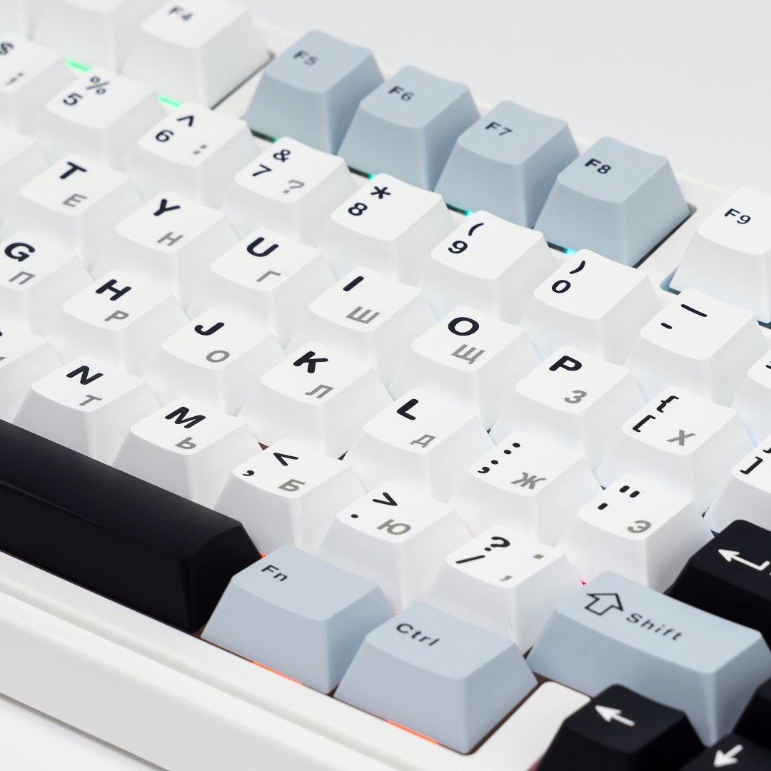 Клавиатура EPOMAKER x AULA F75 белый