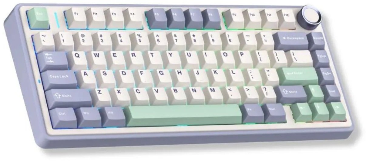 Клавиатура AULA F75 фиолетовый