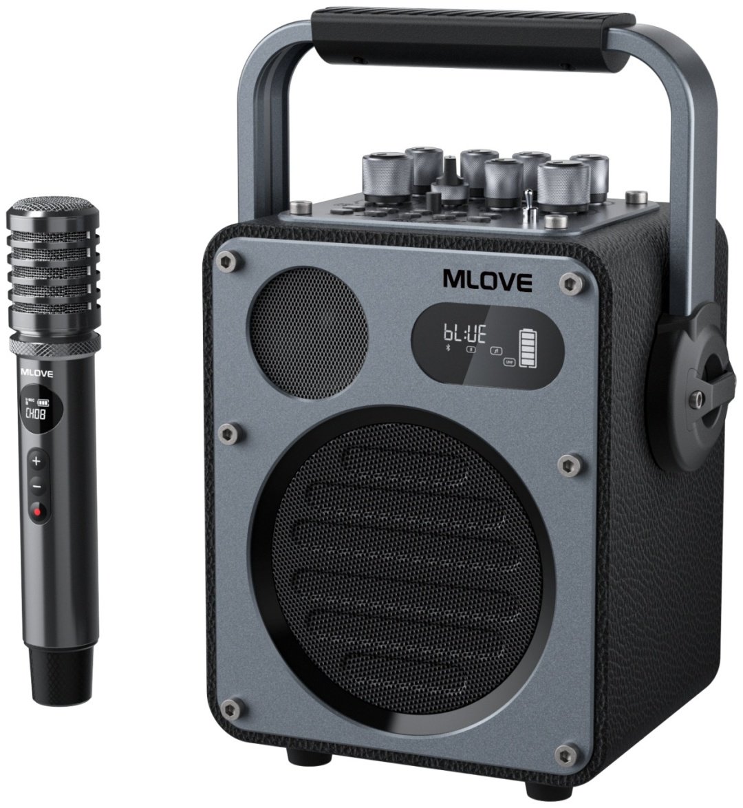 Портативная колонка MLOVE D4 черный