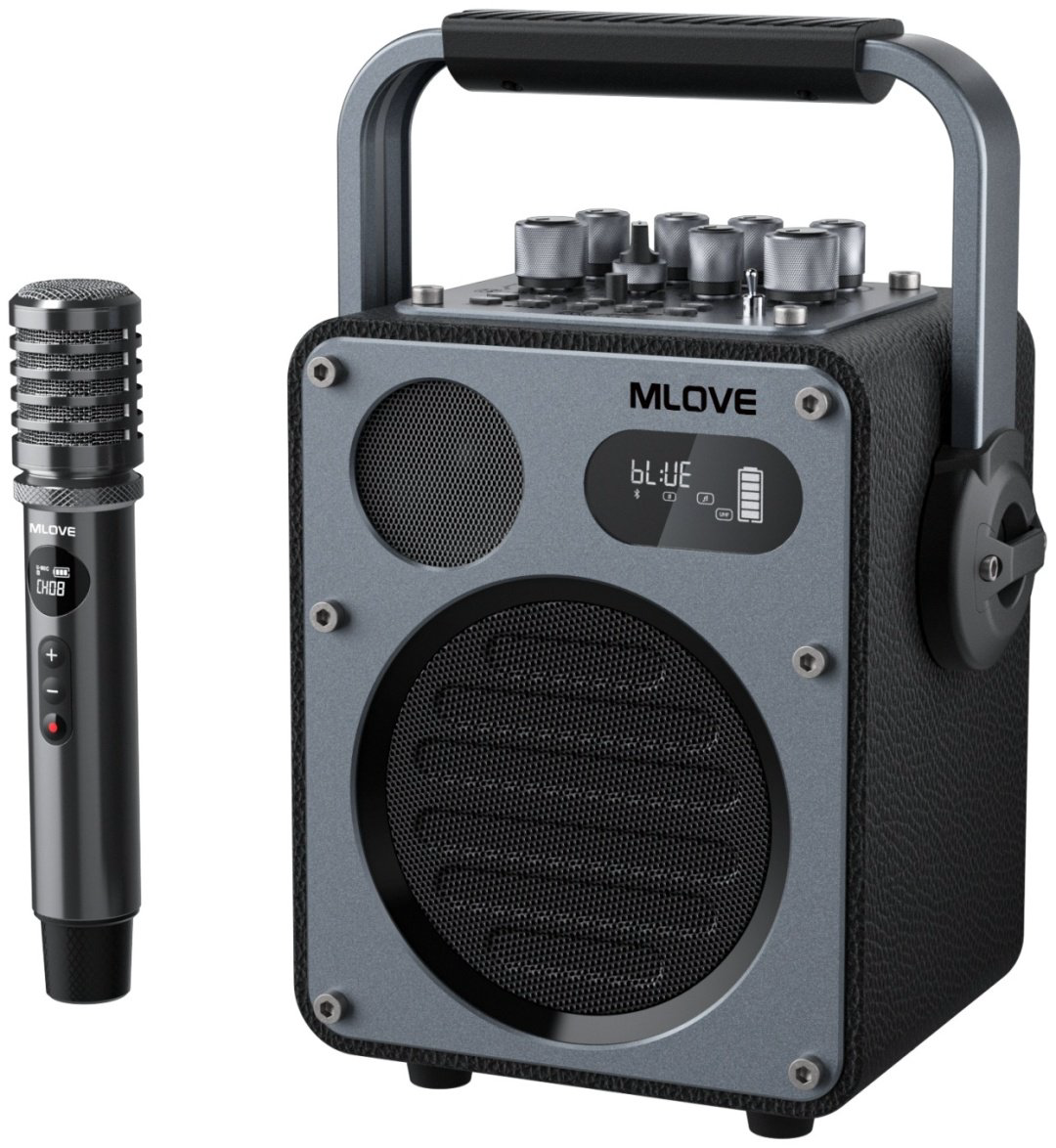 Портативная колонка MLOVE D4 черный - ForteMarket Портативная колонка MLOVE D4 черный купить,39990