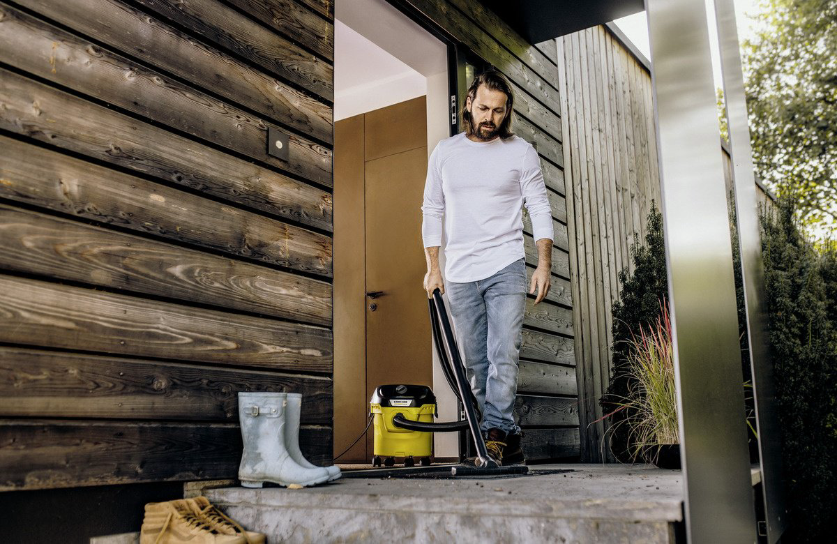 Пылесос Karcher KWD 1 W желтый купить,37990