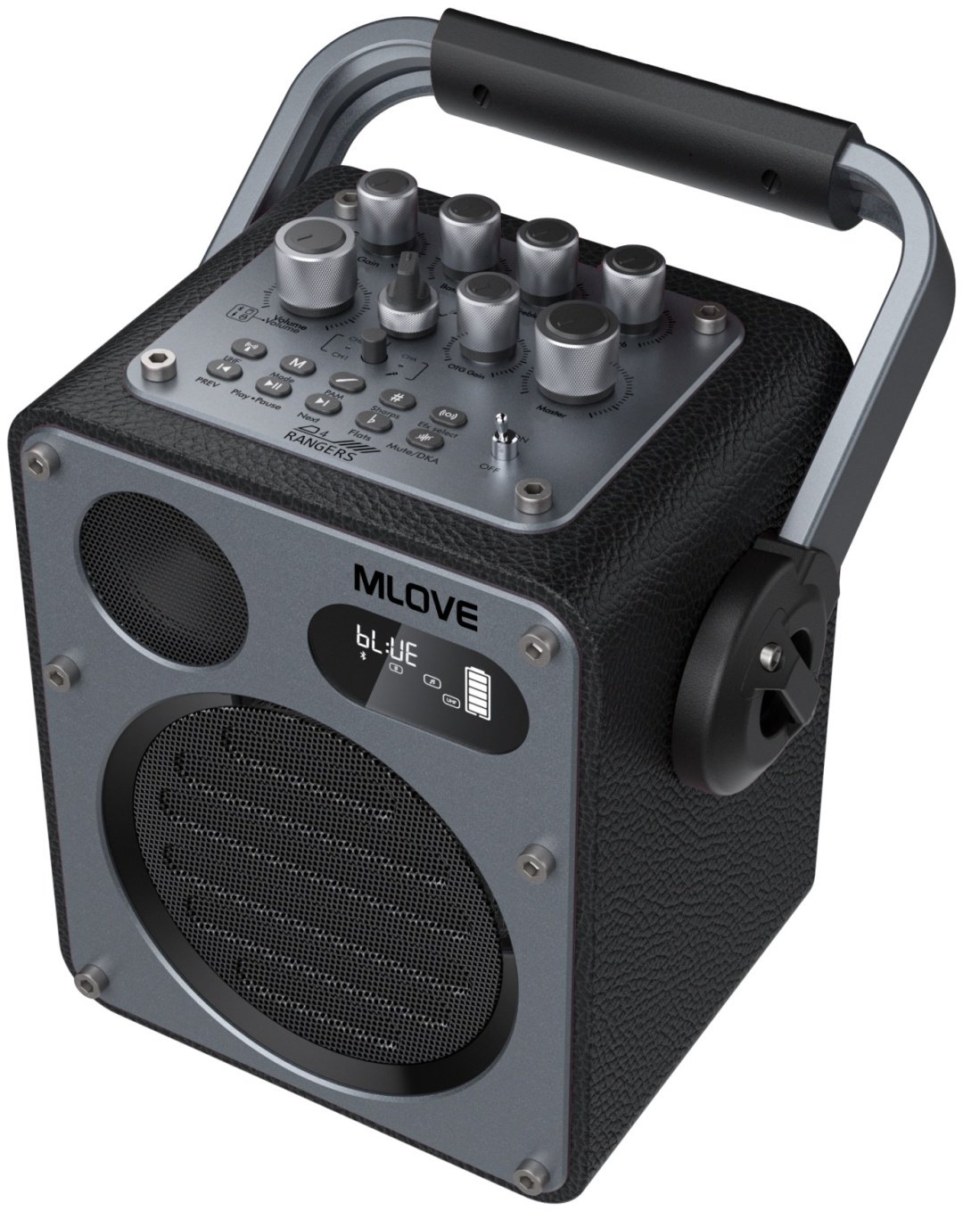 Портативная колонка MLOVE D4 черный