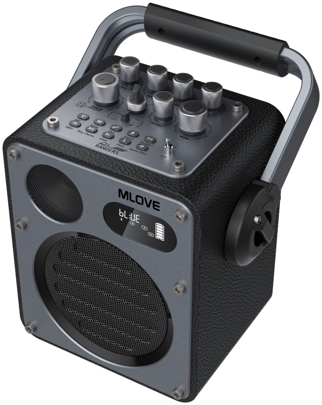 Портативная колонка MLOVE D4 черный - ForteMarket Портативная колонка MLOVE D4 черный купить,39990