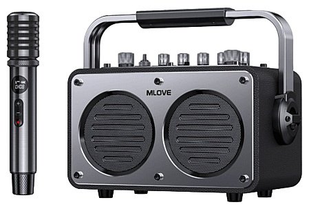 Портативная колонка MLOVE S1 черный
