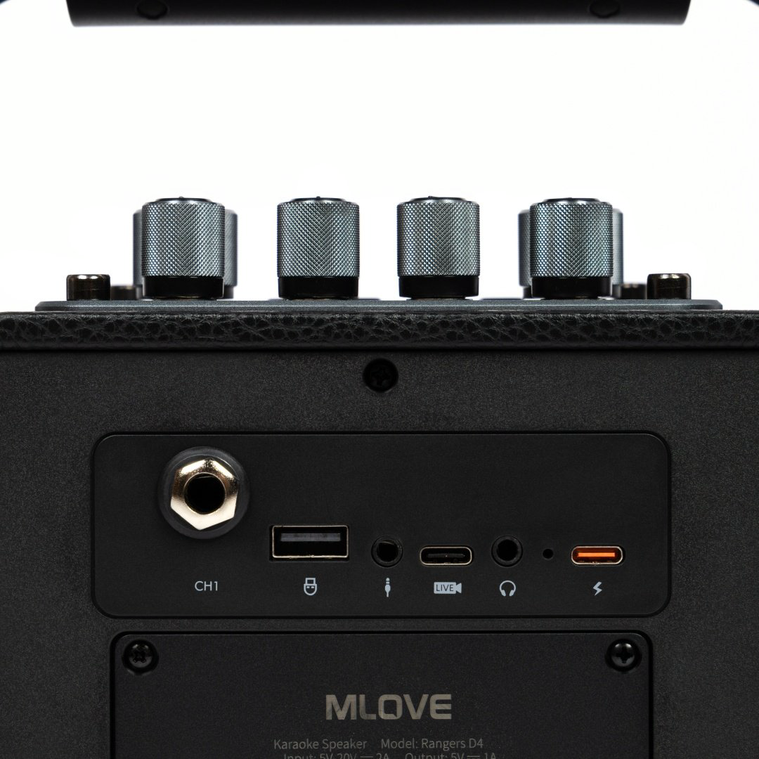 Портативная колонка MLOVE D4 черный - ForteMarket Портативная колонка MLOVE D4 черный купить,39990