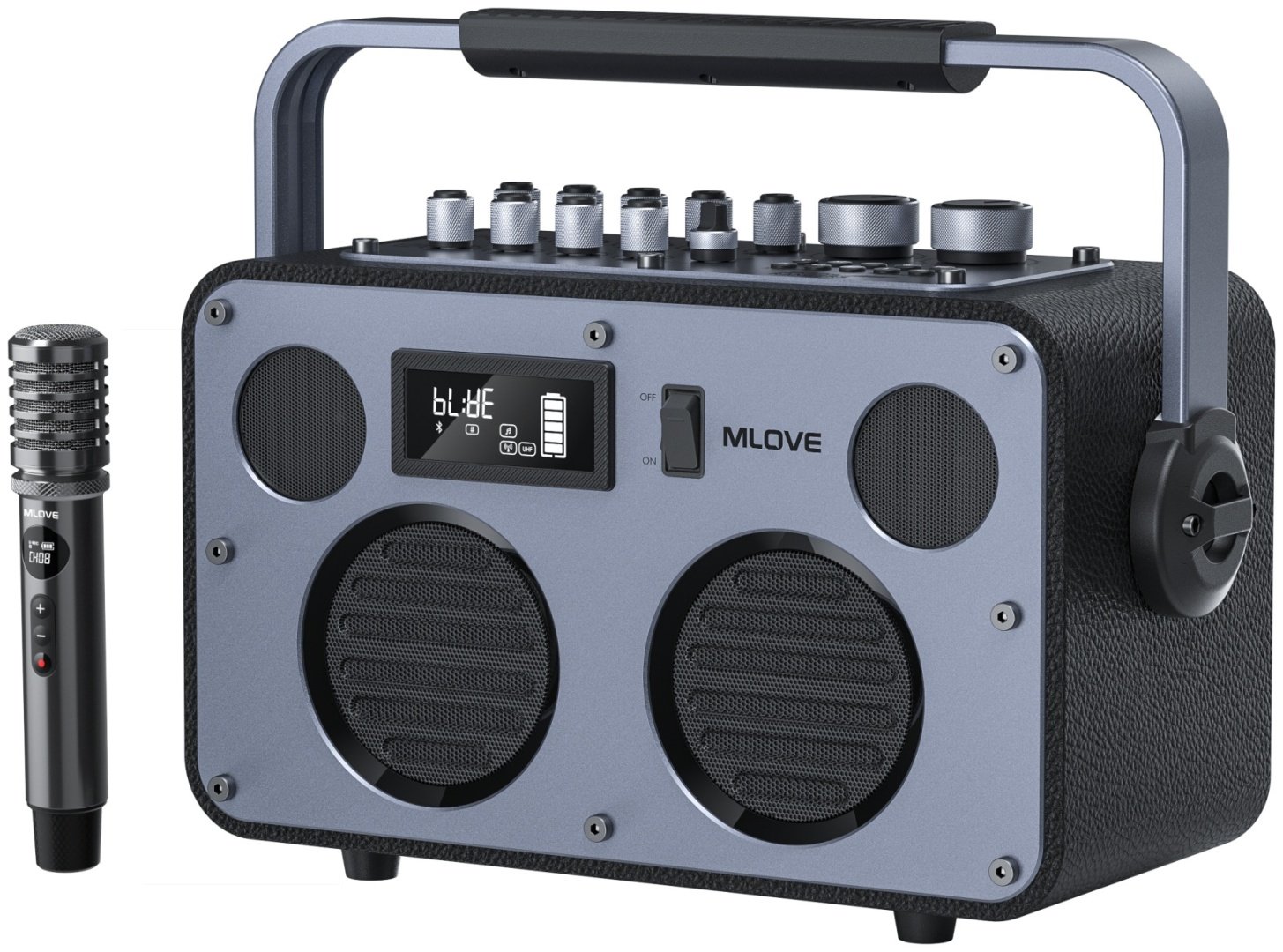 Портативная колонка MLOVE S3 PRO черный купить,NaN