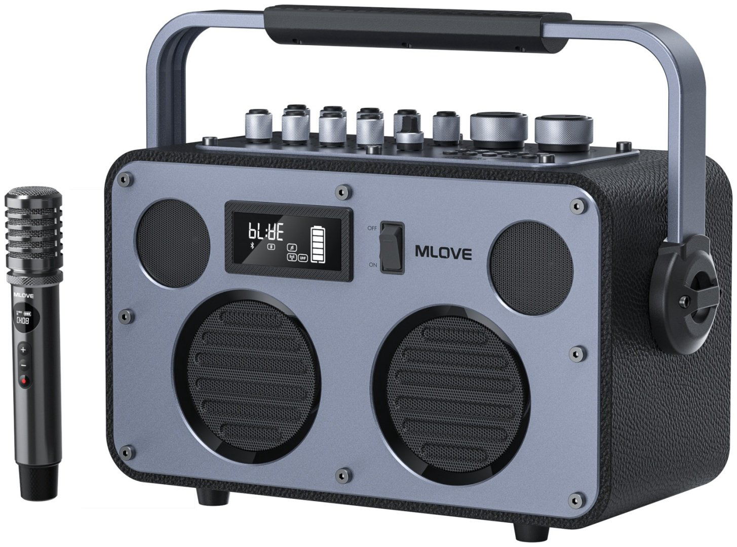 Портативная колонка MLOVE S3 PRO черный купить,NaN