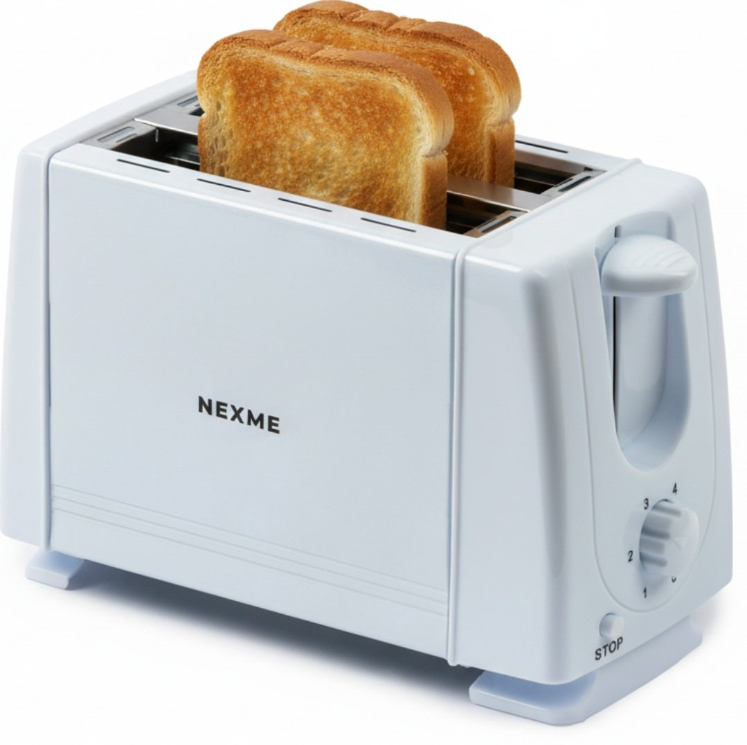 Тостер NEXME QLT-118A белый купить,4790