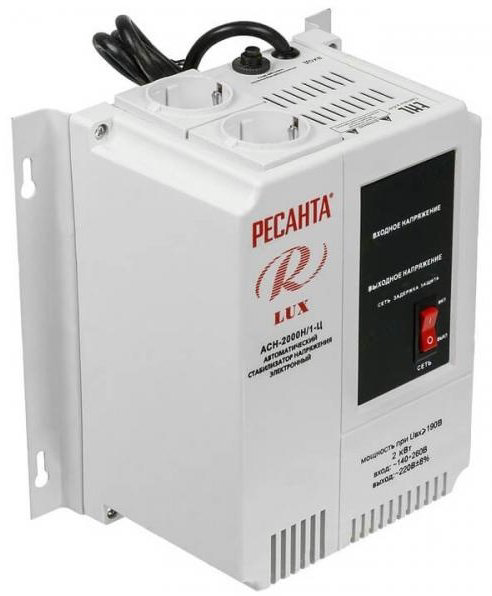 Стабилизатор напряжения Ресанта LUX АСН-2000Н/1-Ц купить,NaN