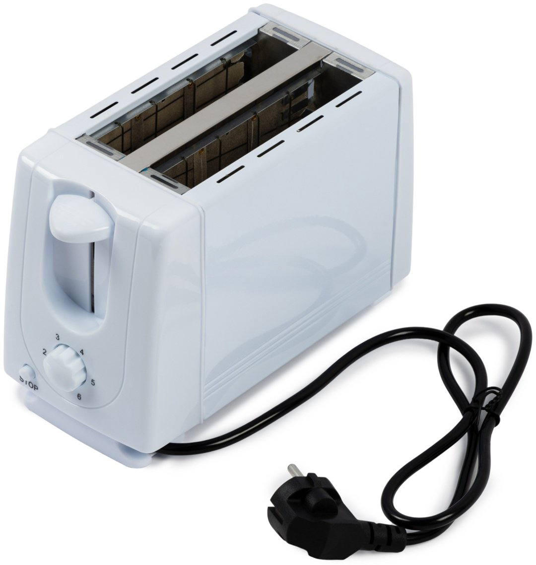 Тостер NEXME QLT-118A белый купить,4790