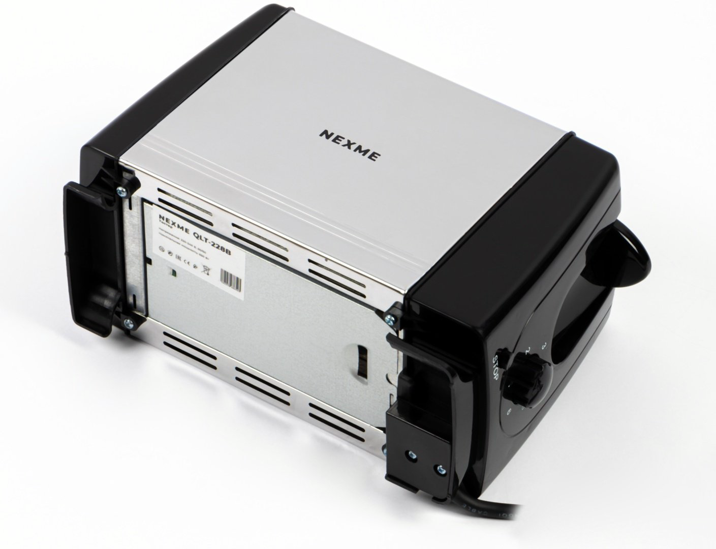 Тостер NEXME QLT-228B стальной купить,4990
