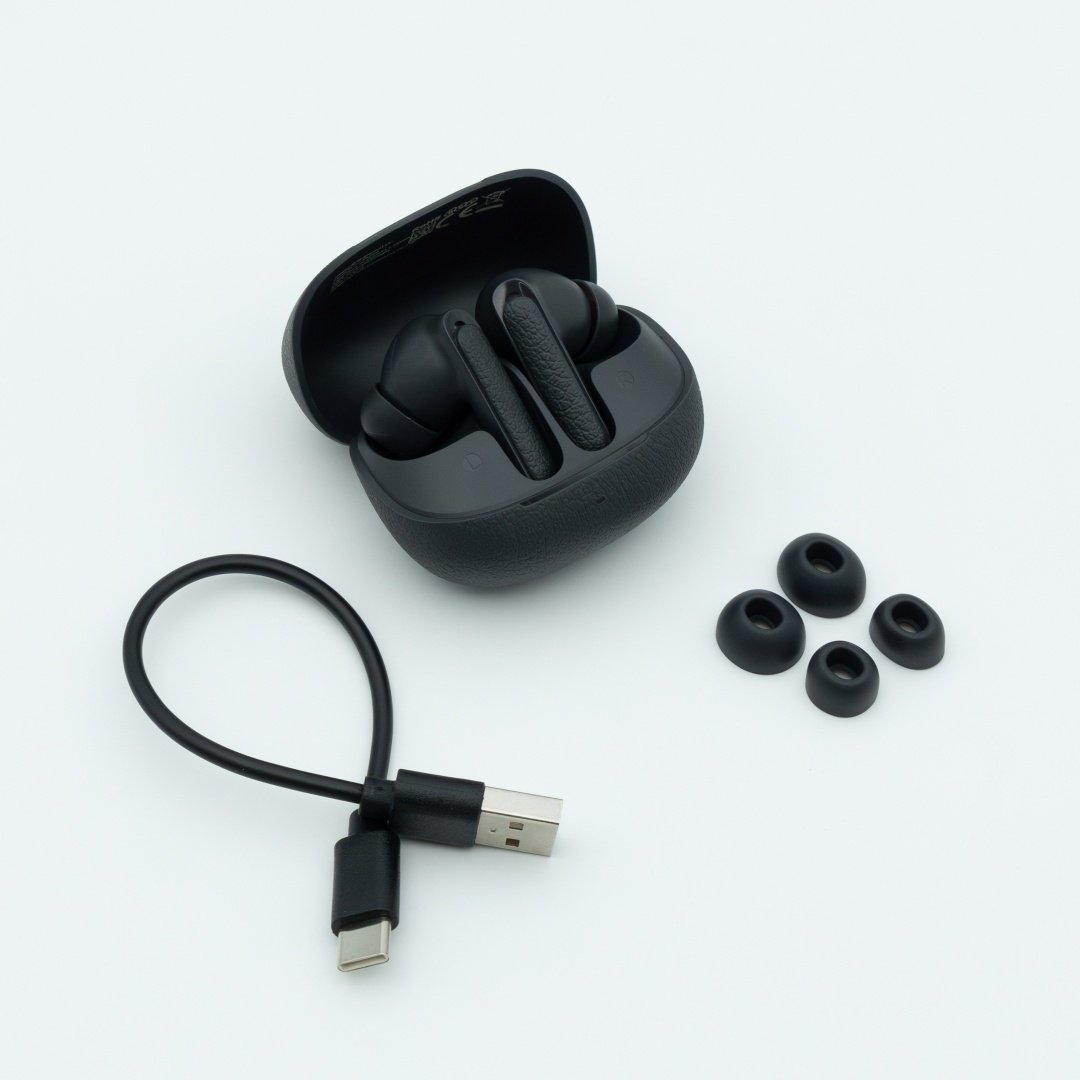 Наушники QCY Buds ANC черный купить,9990