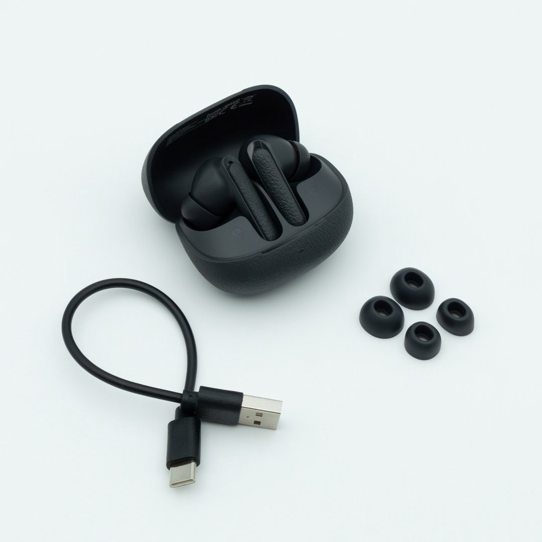 Наушники QCY Buds ANC черный купить,9990