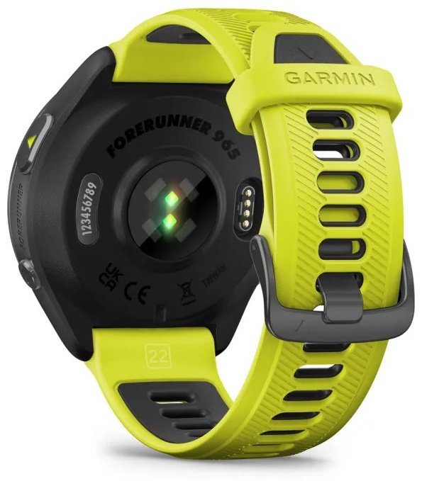 Смарт-часы Garmin Forerunner 965 черный-желтый