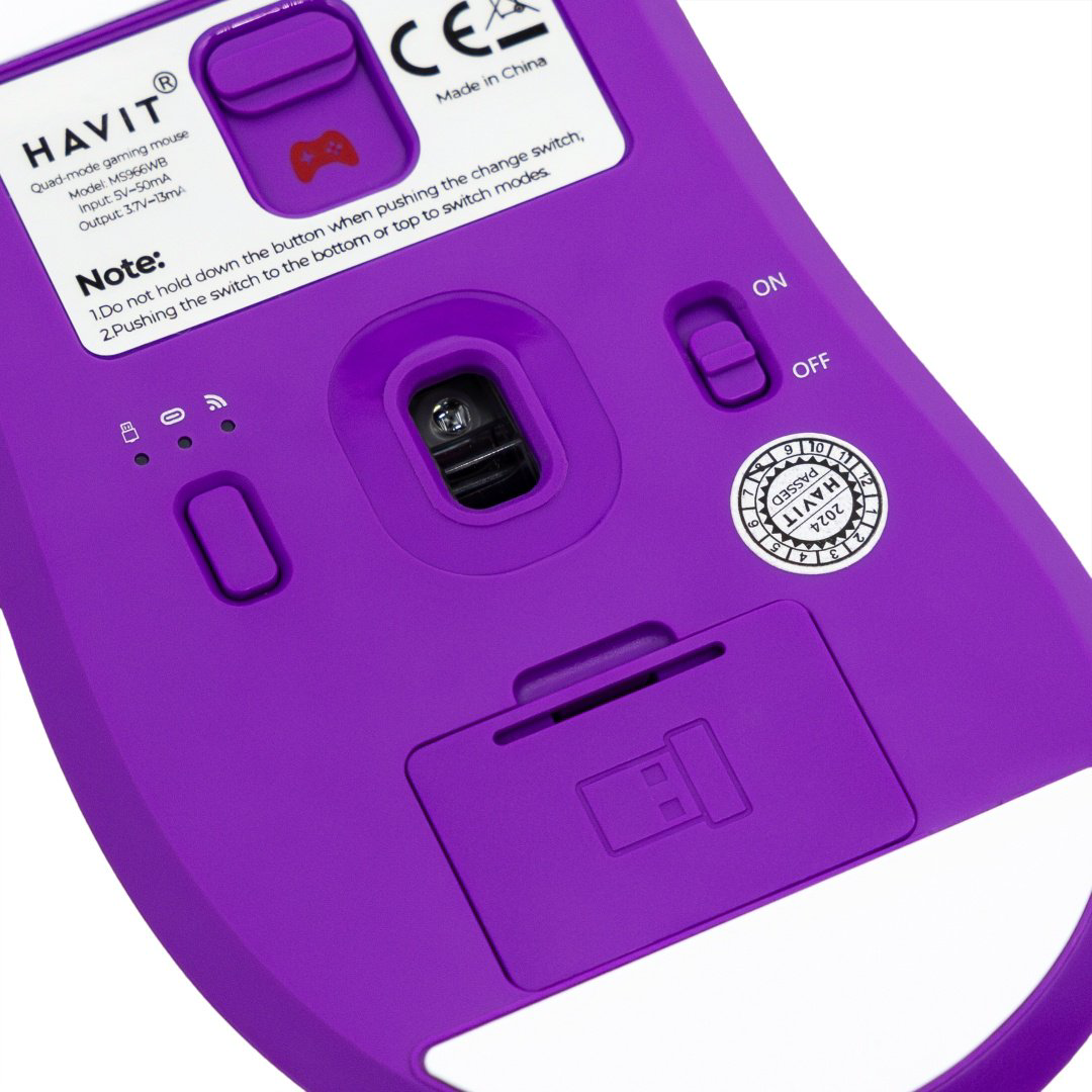 Мышь Havit MS966WB фиолетовый купить,NaN