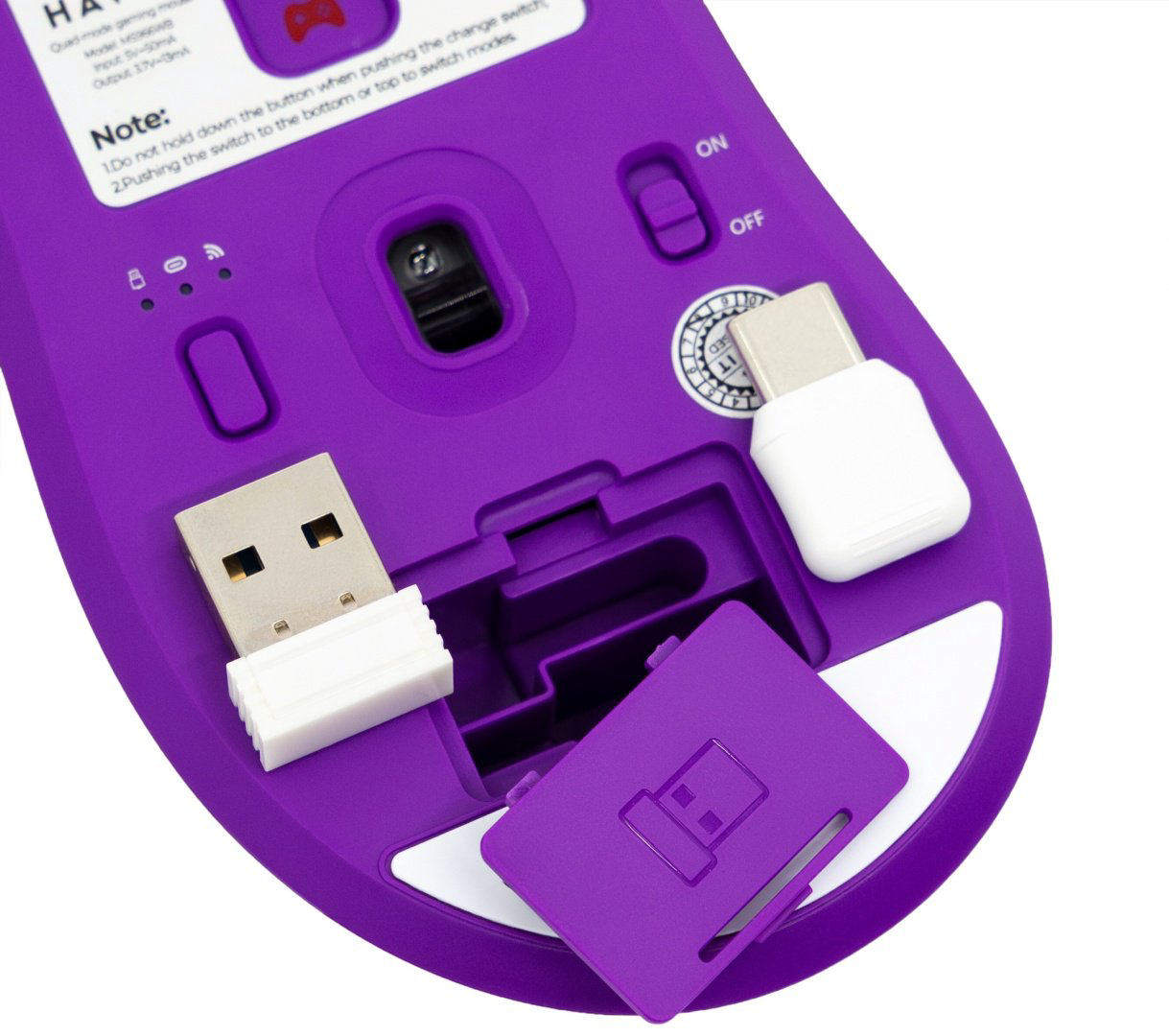 Мышь Havit MS966WB фиолетовый купить,NaN