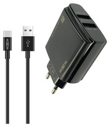 Зарядное устройство Moxom MX-HC20 20W Black