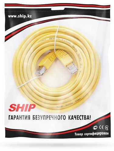 Кабель SHIP RJ-45 - RJ-45 5 м S4025YL0500-P купить,NaN