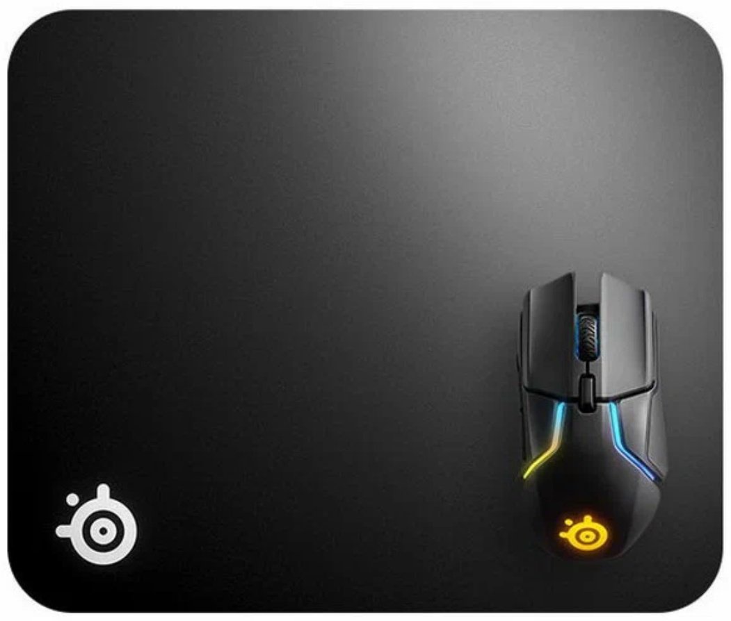 Коврик для мыши SteelSeries QcK Small 63005-1 250x210x2 мм черный купить,NaN