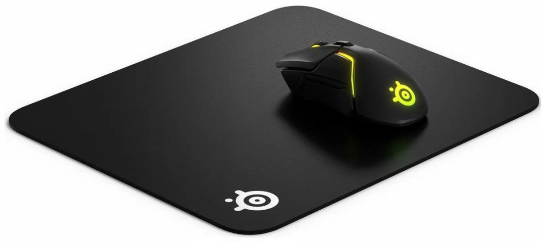 Коврик для мыши SteelSeries QcK Small 63005-1 250x210x2 мм черный купить,NaN