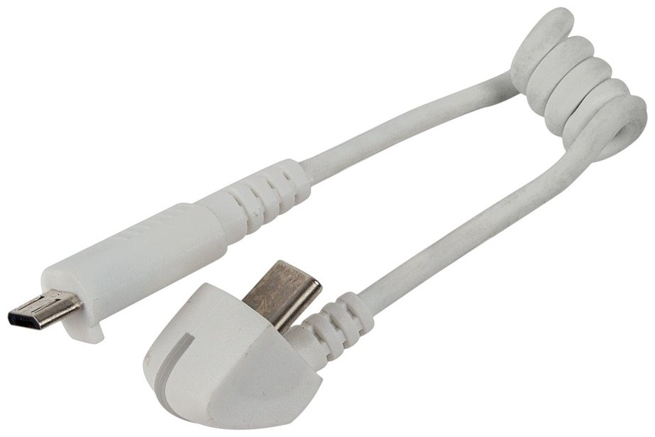 Кабель Eagle USB TypeC (M), micro-USB 2.0 (M), 0.2 м, белый купить,NaN