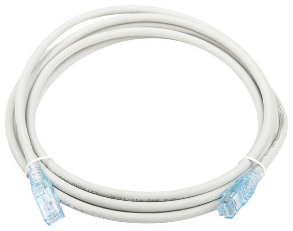 Кабель Hyperline RJ-45 - RJ-45 3 м PC-LPM-UTP-RJ45-RJ45-C6-3M-LSZH-GY купить,NaN