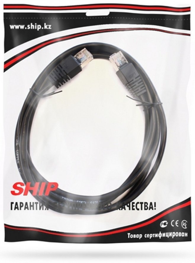 Кабель SHIP RJ-45 - RJ-45 2 м S4025BK0200-P купить,NaN