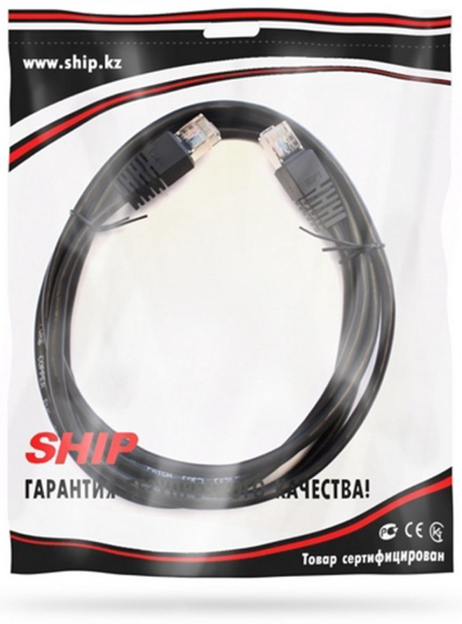 Кабель SHIP RJ-45 - RJ-45 2 м S4025BK0200-P купить,NaN