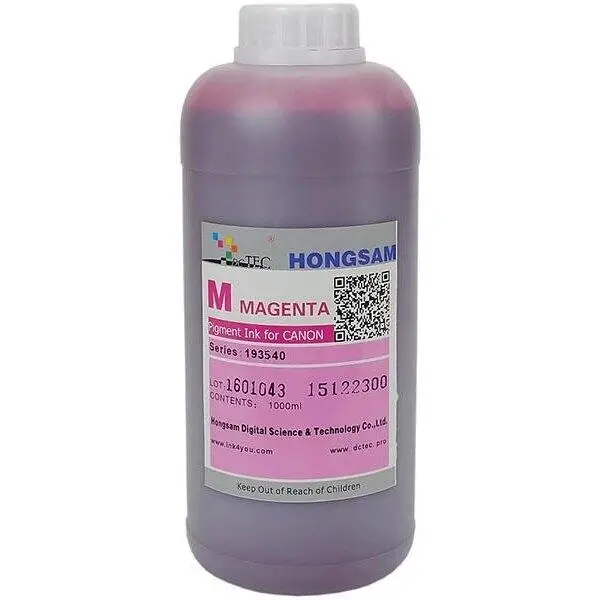 Чернила пигментные Hongsam DCTec 1000мл Magenta  