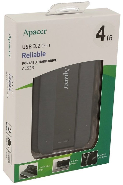 Внешний накопитель Apacer AC533 AP4TBAC533B-1 4000 Гб - ForteMarket Внешний накопитель Apacer AC533 AP4TBAC533B-1 4000 Гб купить,114792