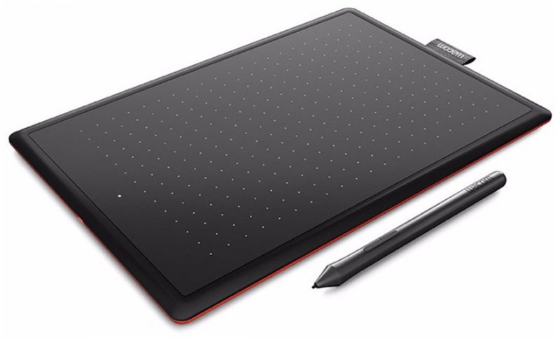 Графический планшет Wacom One Medium черный