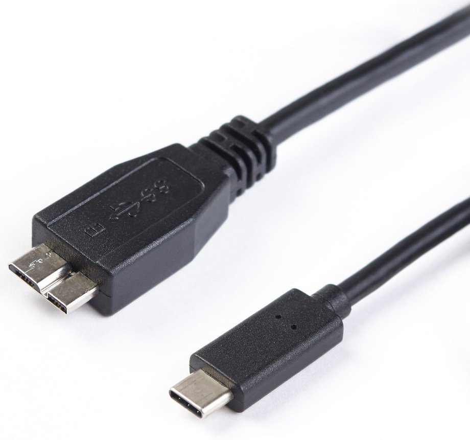 Кабель SHIP USB TypeC (F), USB 3.1 (F), 1 м, USB308-1P черный