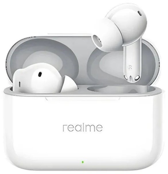Наушники Realme Buds T200 белый купить,14990