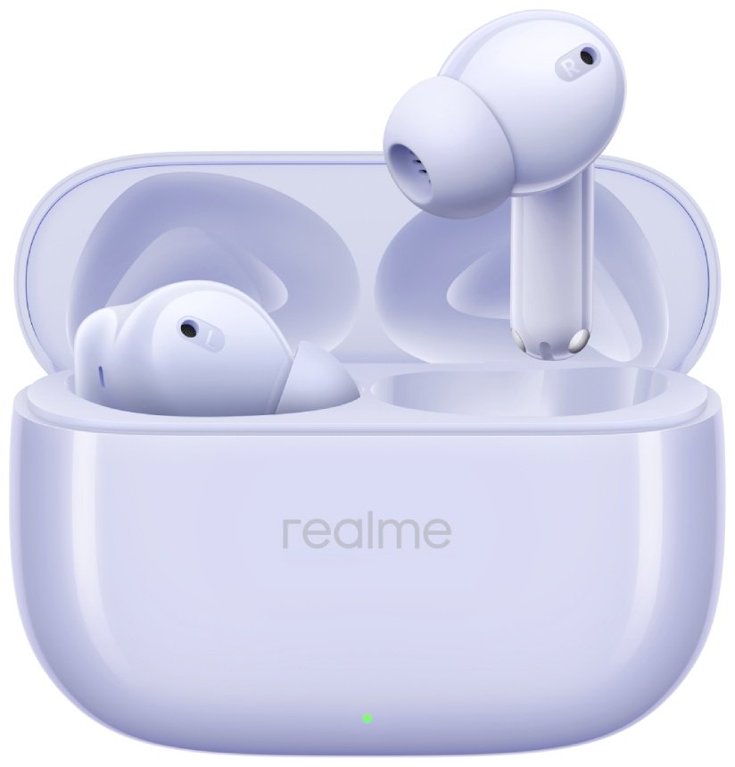 Наушники Realme T310 фиолетовый купить,NaN