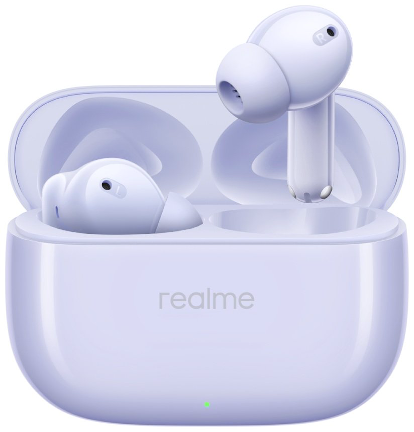 Наушники Realme T310 фиолетовый купить,NaN