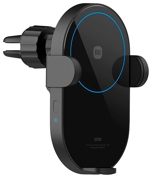 Зарядное устройство Xiaomi MI Wireless Car Charger 30W W03ZM черный купить,NaN