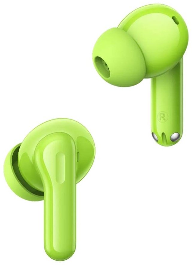 Наушники Realme Buds T200 зеленый