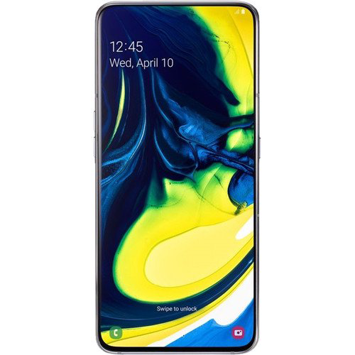 Смартфон Samsung Galaxy A80 128Gb Ghost White купить,NaN