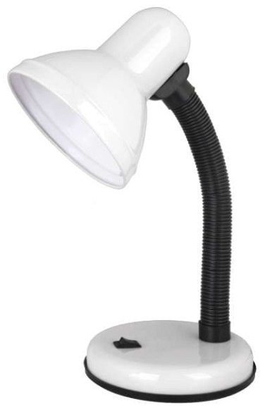 Настольная лампа Ultraflash UF-301Р C01 E27, 60 Вт, металл, пластик