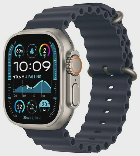 Смарт-часы Apple Watch Ultra 2 2024 49mm  GPS + Cellular Titanium Case MX4D3 with Navy Ocean Band
