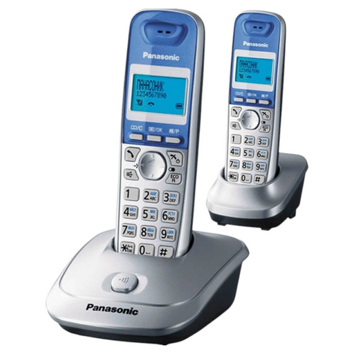 Радиотелефон Dect Panasonic KX-TG2512 RUS Silver