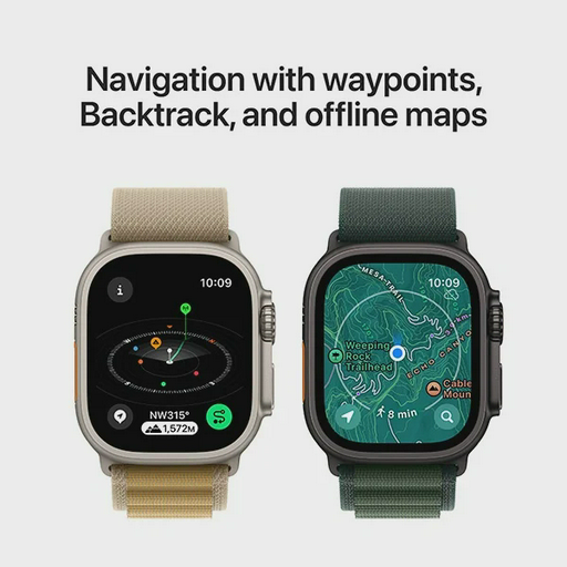 Смарт-часы Apple Watch Ultra 2 2024 49mm  GPS + Cellular Titanium Case MX4D3 with Navy Ocean Band