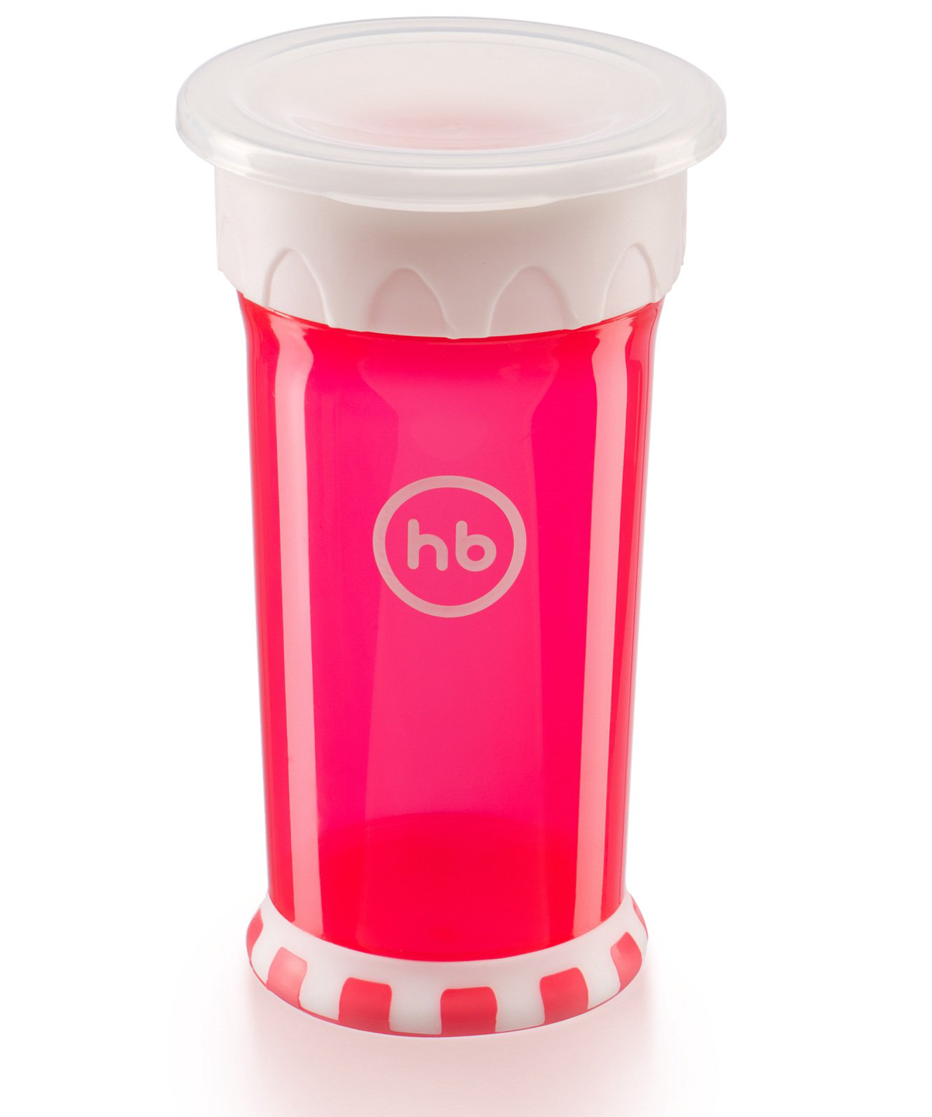 Кружка-поильник Happy Baby Drinking cup 360° Ruby розовая купить,NaN